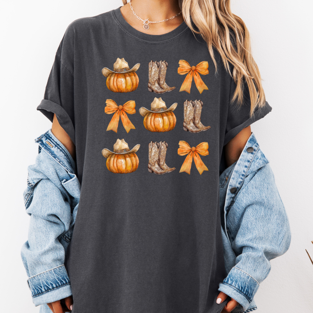 Western Coquette Fall Comfort Colors T-Shirt