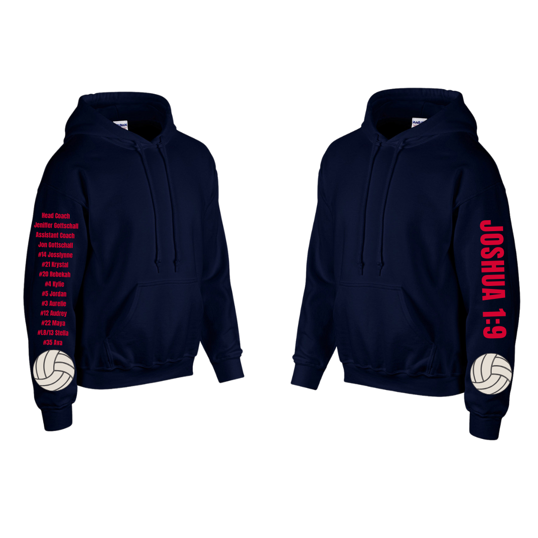Lions Volleyball Ultimate Fan Celebration Hoodie (No Bow Design)