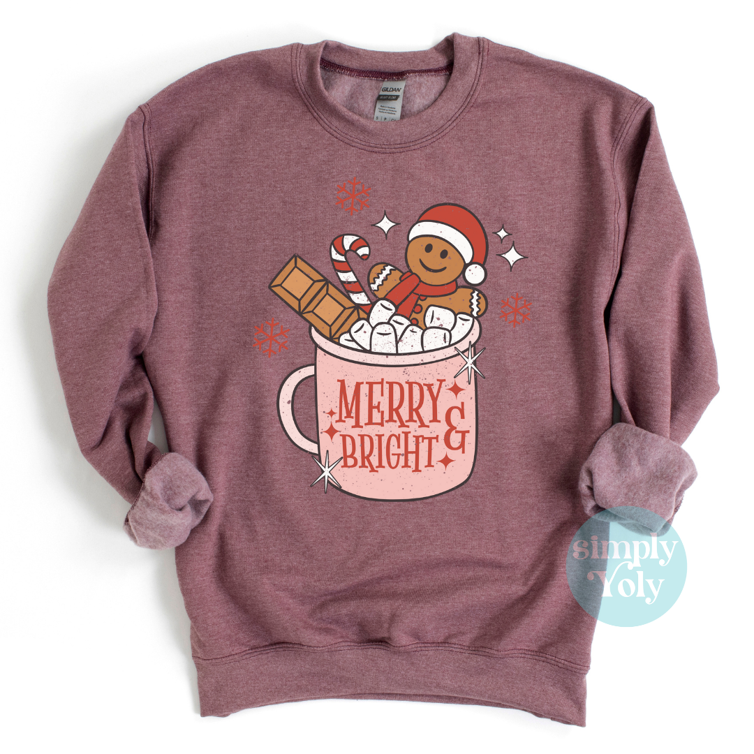 Merry and Bright Sweatshirt