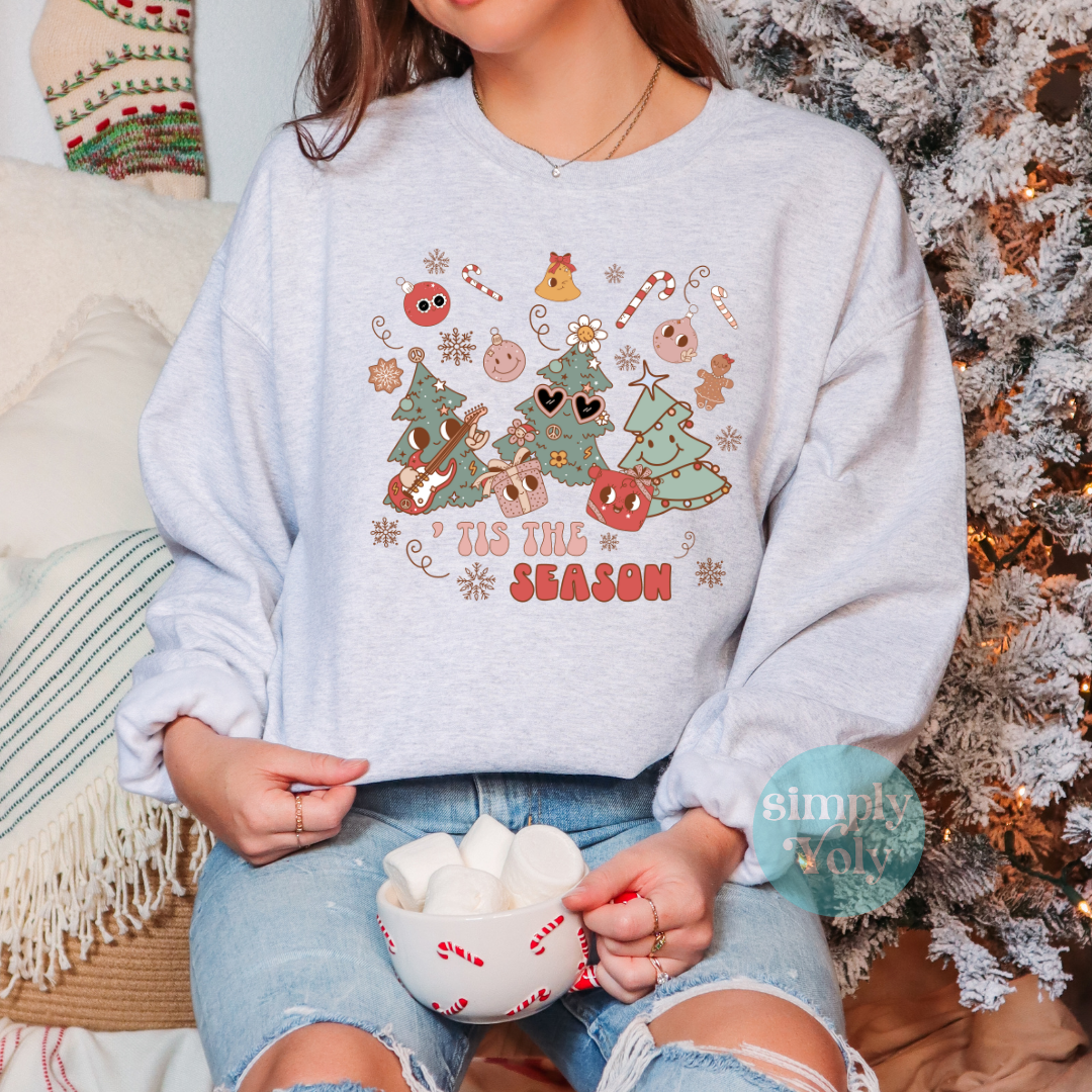 Groovy Christmas Sweatshirt