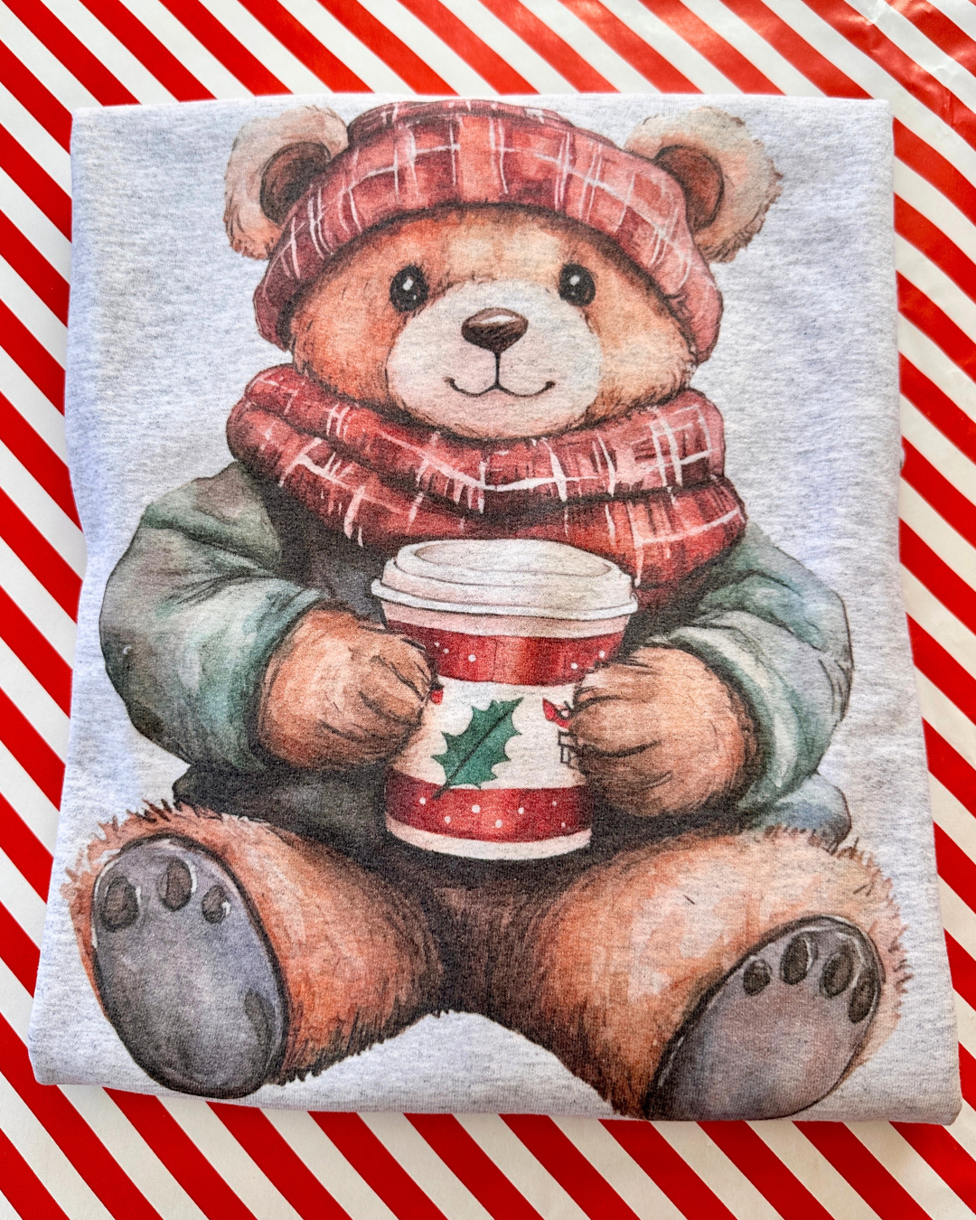 Christmas Teddy Bear Sweatshirt