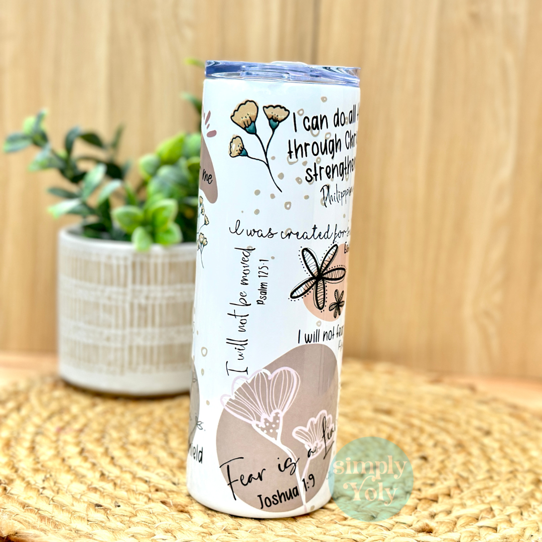 Bible Verses Tumbler