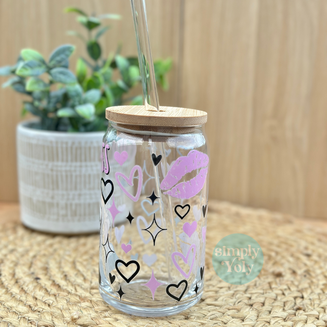 Girl Boss Glass Can