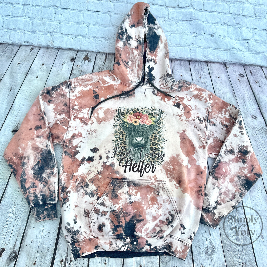 Not Today Heifer Cowhide