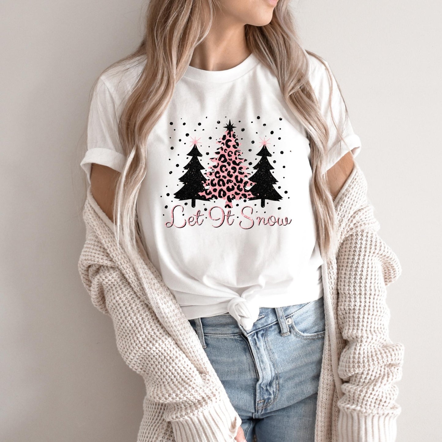 Let It Snow Christmas Tee