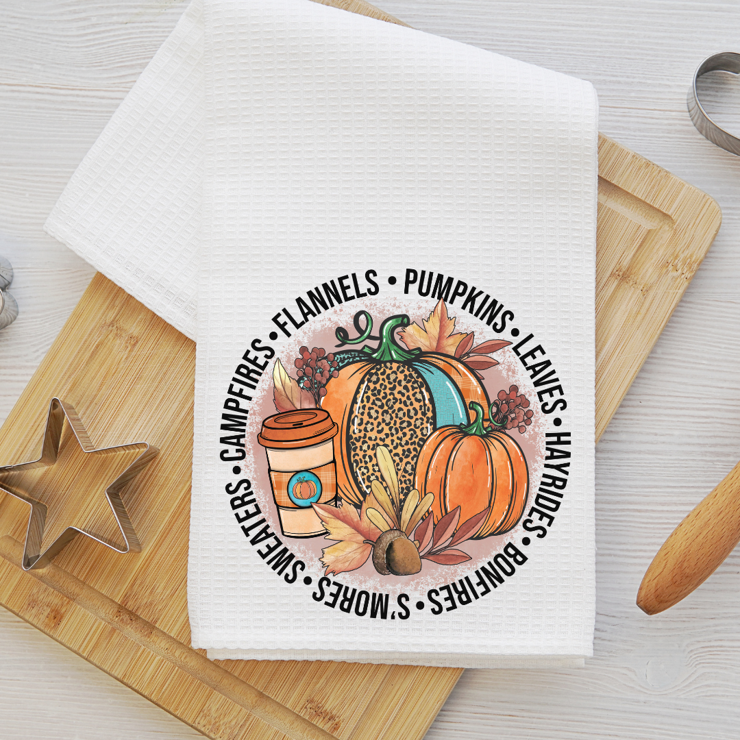 Fall Kitchen Towel