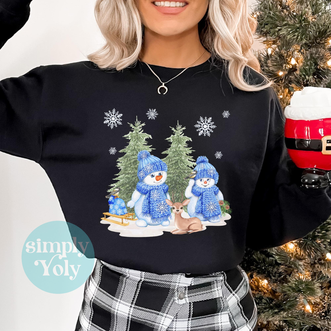 Snowman Christmas Sweatshirt