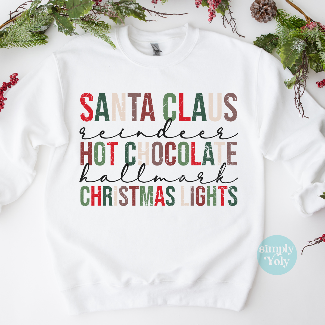Santa Claus Christmas Sweatshirt