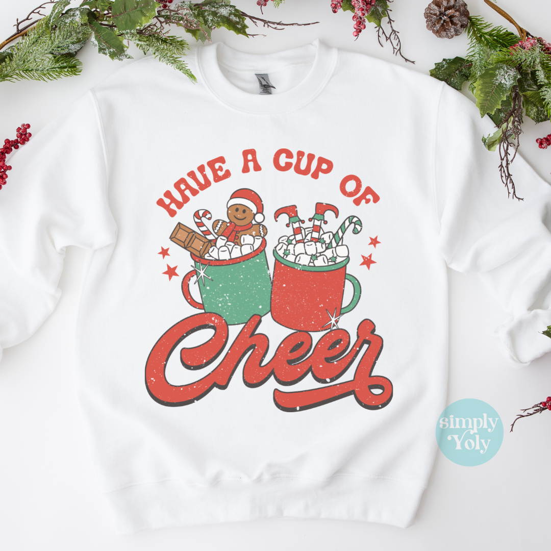 Cup Of Cheer Christmas Sweatshirt