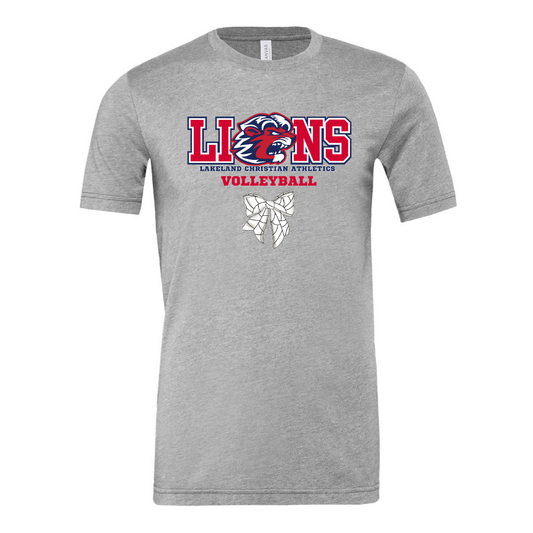Lions Volleyball Fan T-shirt (Bow Design)