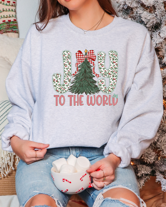 Joy To The World Christmas Sweatshirt