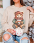 Christmas Teddy Bear Sweatshirt