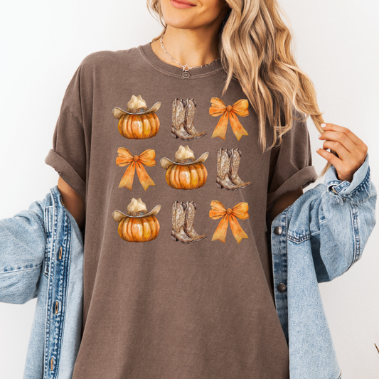 Western Coquette Fall Comfort Colors T-Shirt