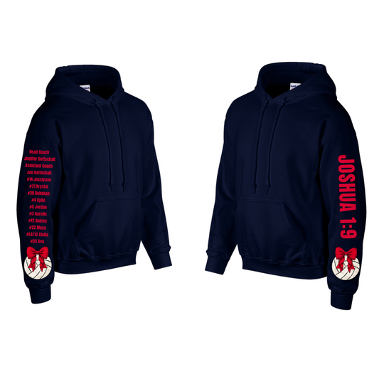 Lions Volleyball Ultimate Fan Celebration Hoodie (Bow Design)