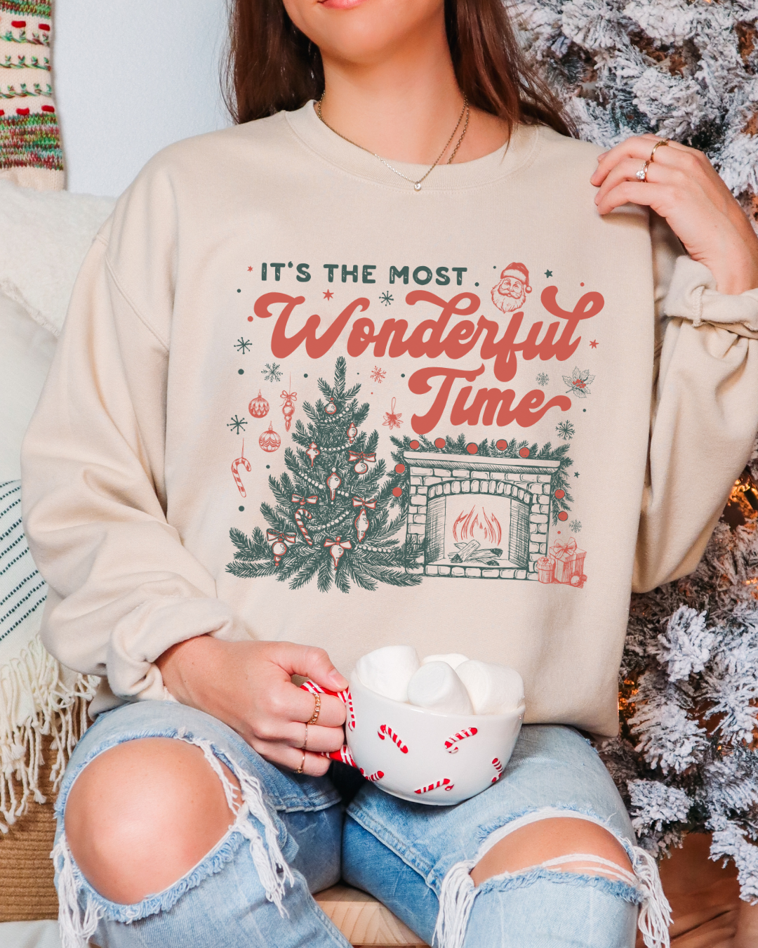 It's The Most Wonderful Time Christmas Sweatshirt