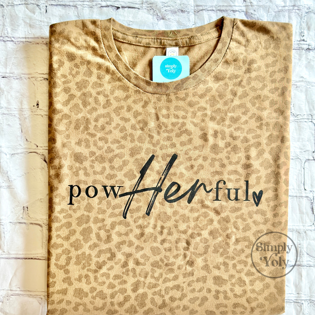 PowHerful Leopard T-Shirt