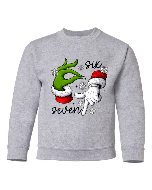 Six Seven Christmas Sweatshirt