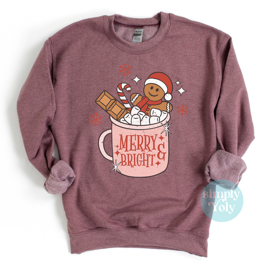 Merry and Bright Sweatshirt