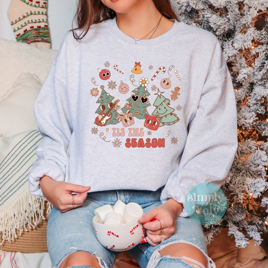 Groovy Christmas Sweatshirt