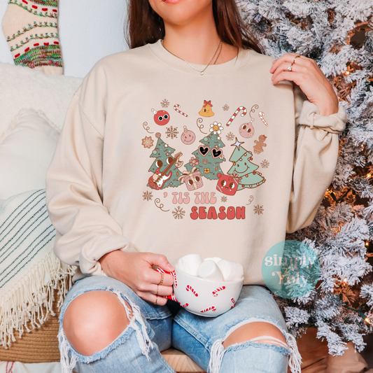 Groovy Christmas Sweatshirt