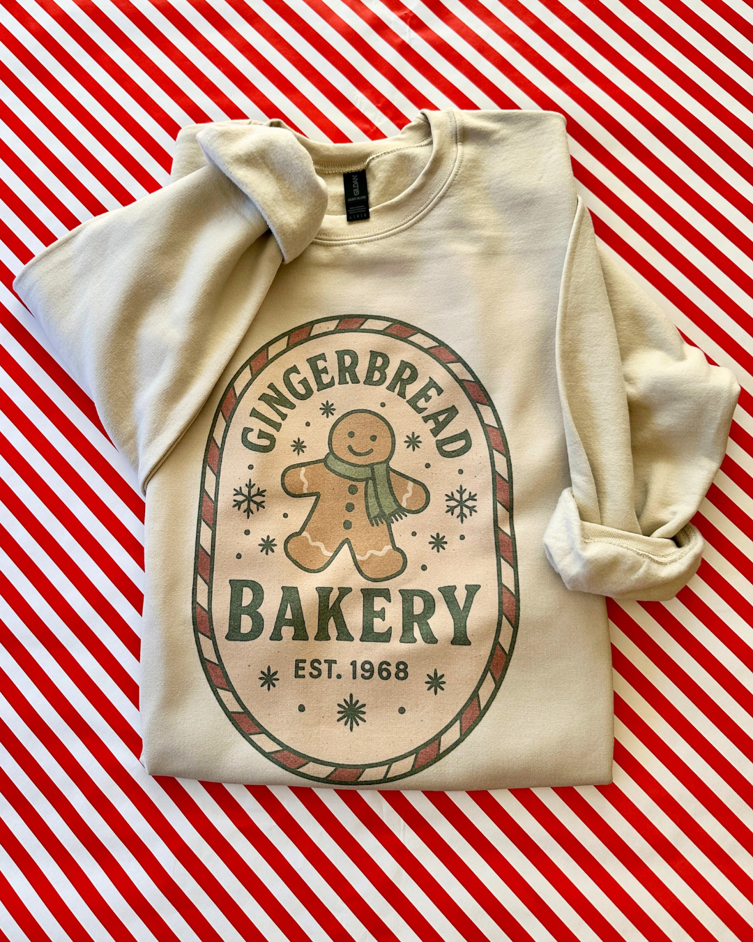 Gingerbread Bakery Christmas Sweatshirt