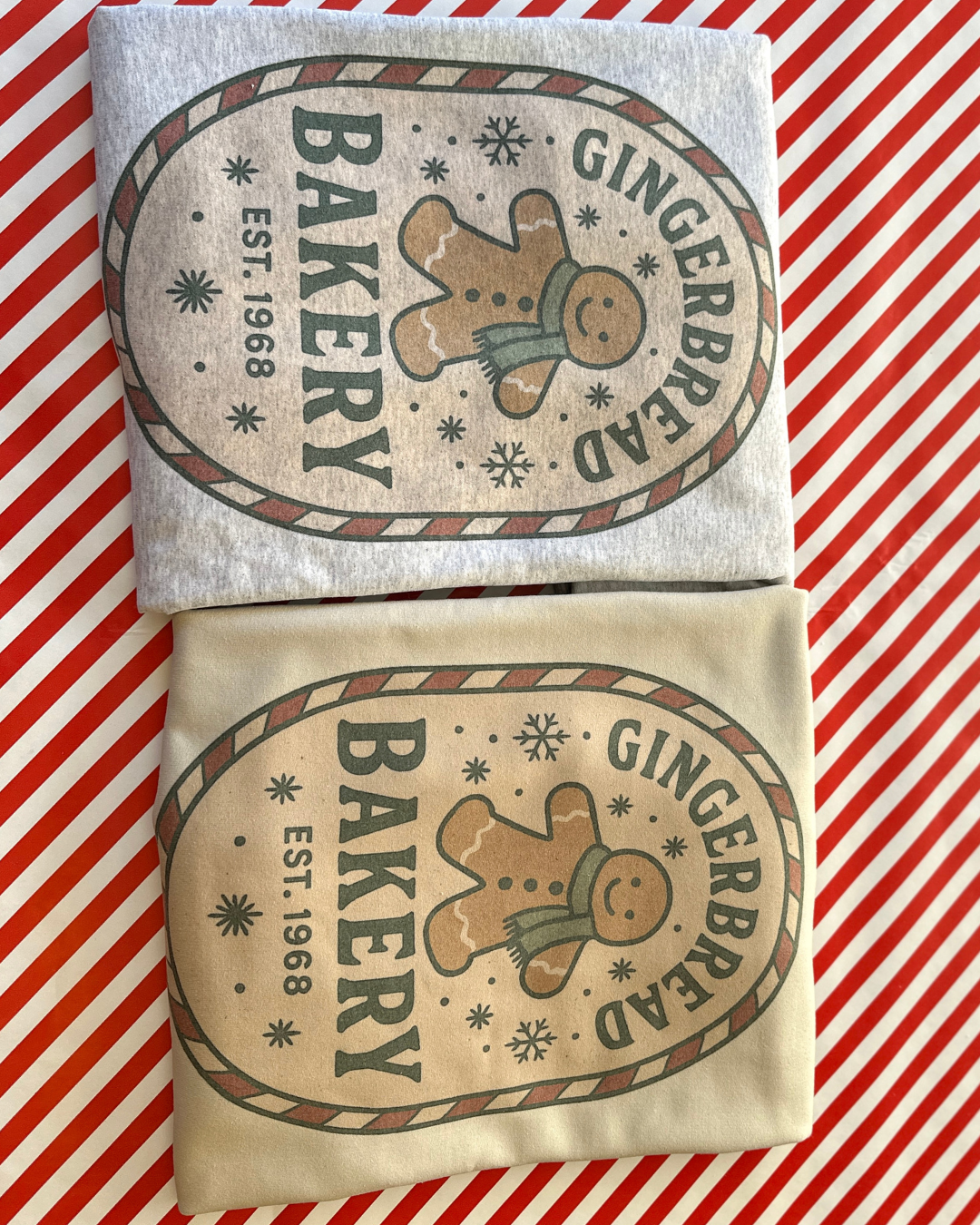 Gingerbread Bakery Christmas Sweatshirt
