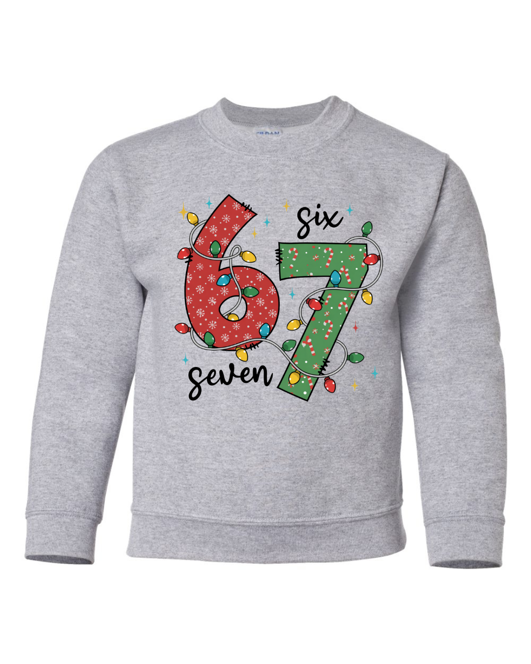 Six Seven Christmas Sweatshirt