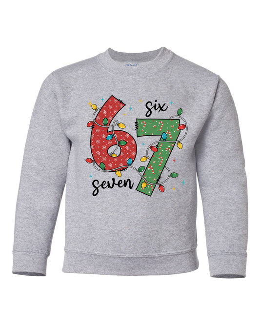 Six Seven Christmas Sweatshirt