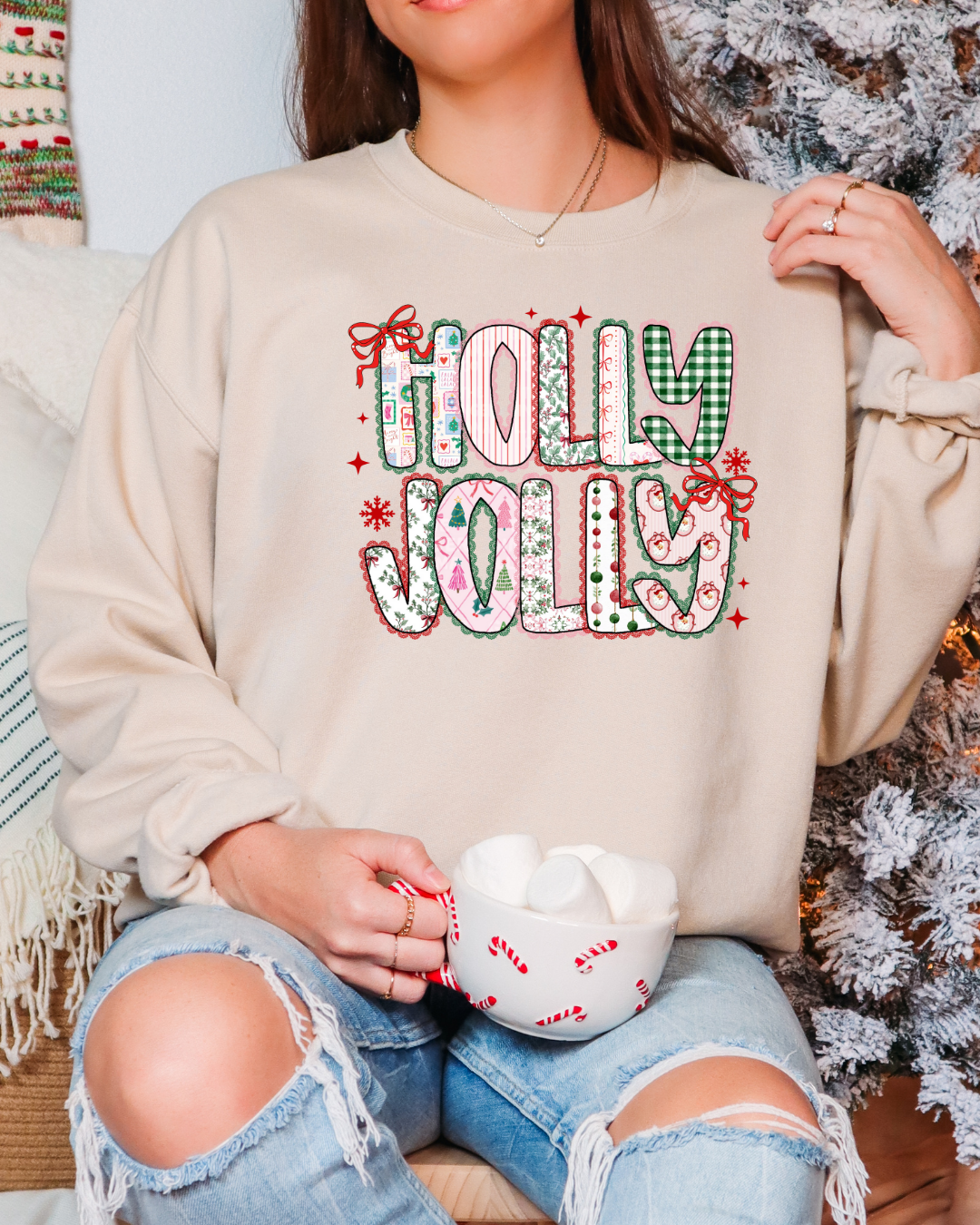 Holly Jolly Christmas Sweatshirt