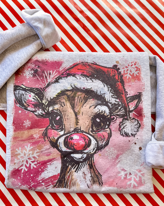 Christmas Reindeer Sweatshirt