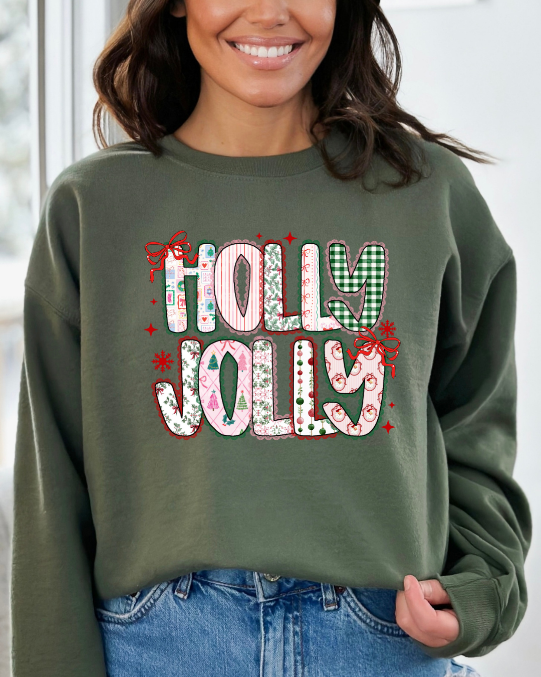 Holly Jolly Christmas Sweatshirt