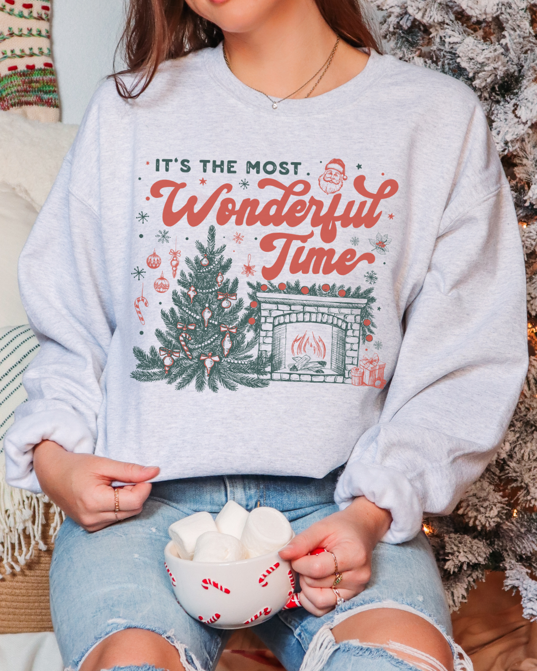It's The Most Wonderful Time Christmas Sweatshirt
