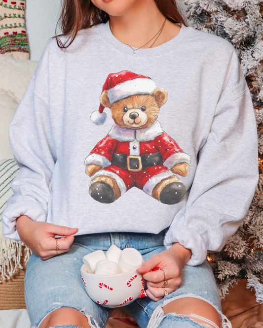 Christmas Teddy Bear Sweatshirt