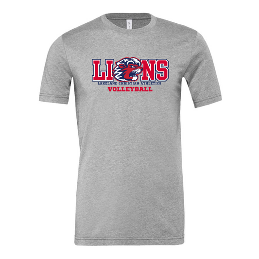 Lions Volleyball Fan T-shirt (No Bow Design)