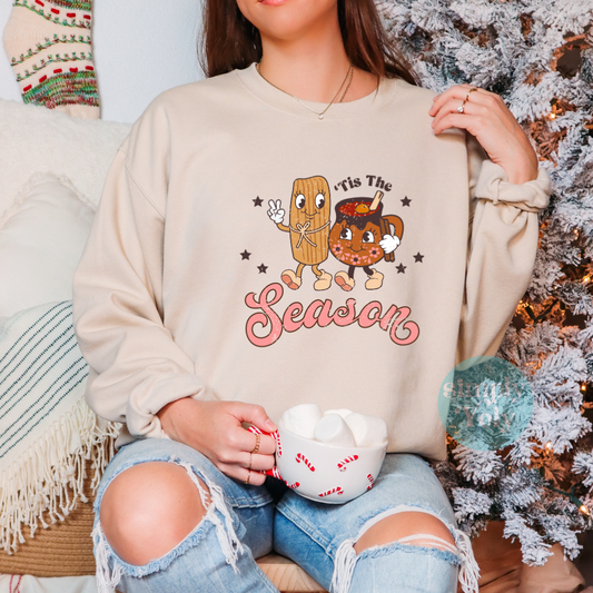 Tis The Season Tamales and Champurrado Sweatshirt