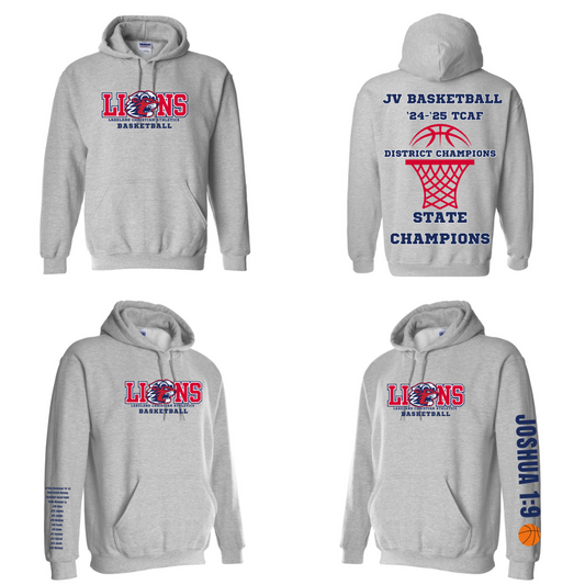 Lions Basketball Ultimate Fan Celebration Hoodie