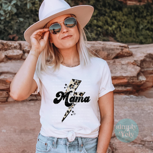 Mama Leopard Tee