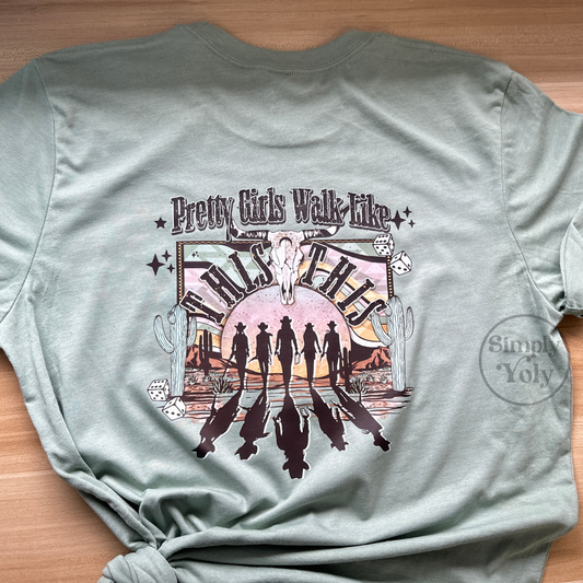 Pretty Girls Walk Like This This T-shirt