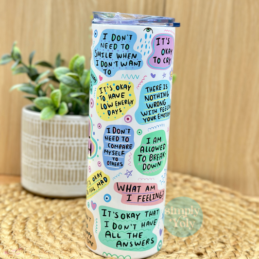 My Mental Health Tumbler