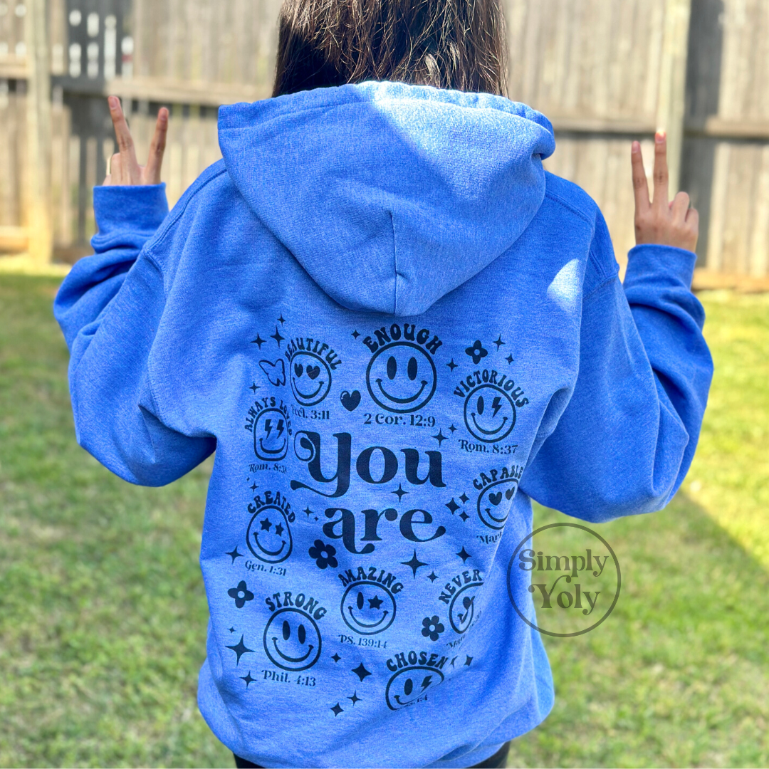Your Are Bible Verses Hoodie