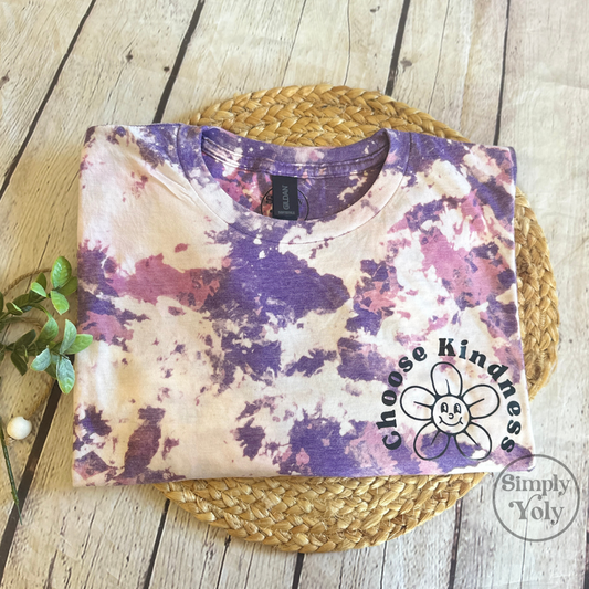 Choose Kindness Bleached T-shirt