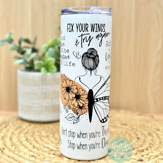 Motivational Tumbler