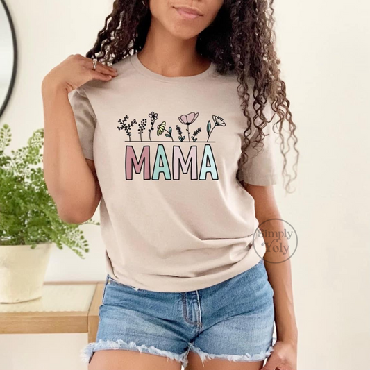 Floral Mama T-shirt