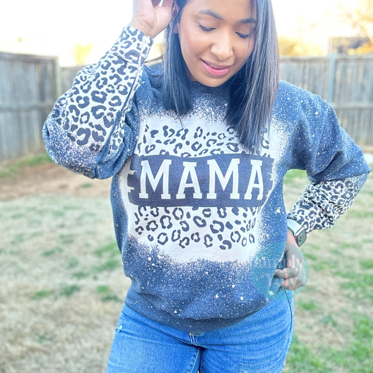 Mama Leopard Crewneck