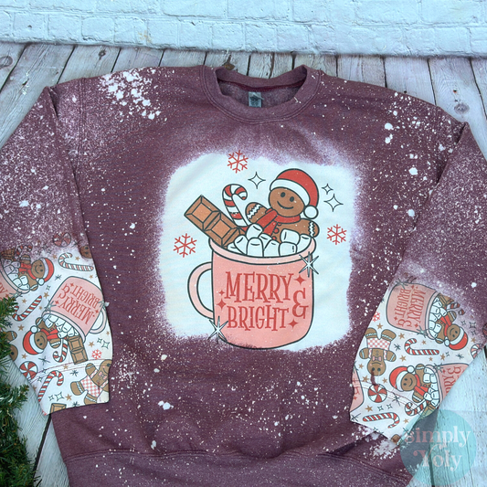 Merry And Bright Christmas Sweatshirt