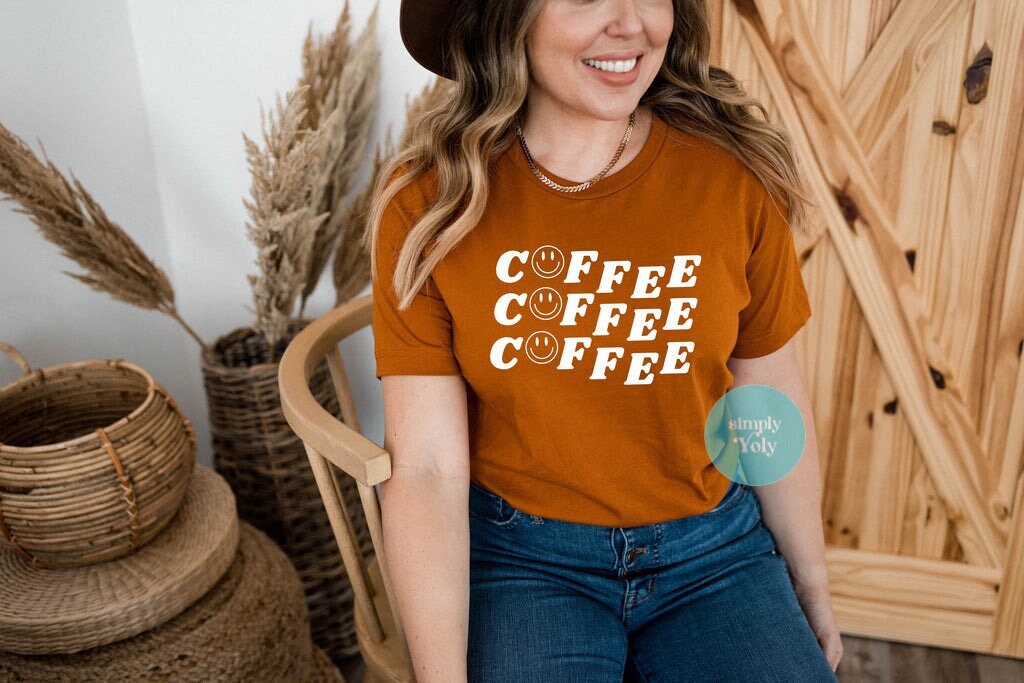 Happy Face Coffee T-Shirt